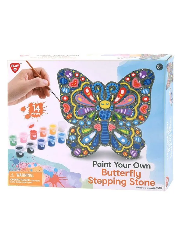 PLAY - Paint your own Cement Butterfly 14 pcs.
