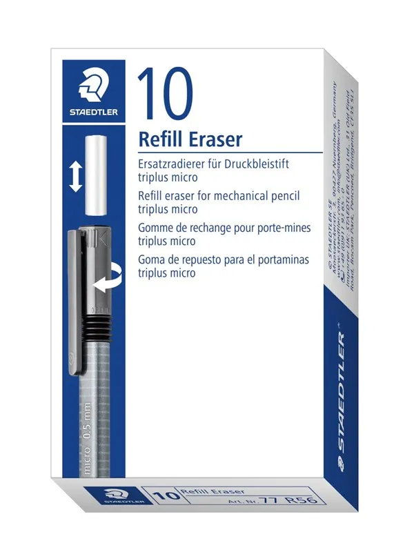 Staedtler Spare eraser for 774 3pcs. per pack 10 x 3 pcs.