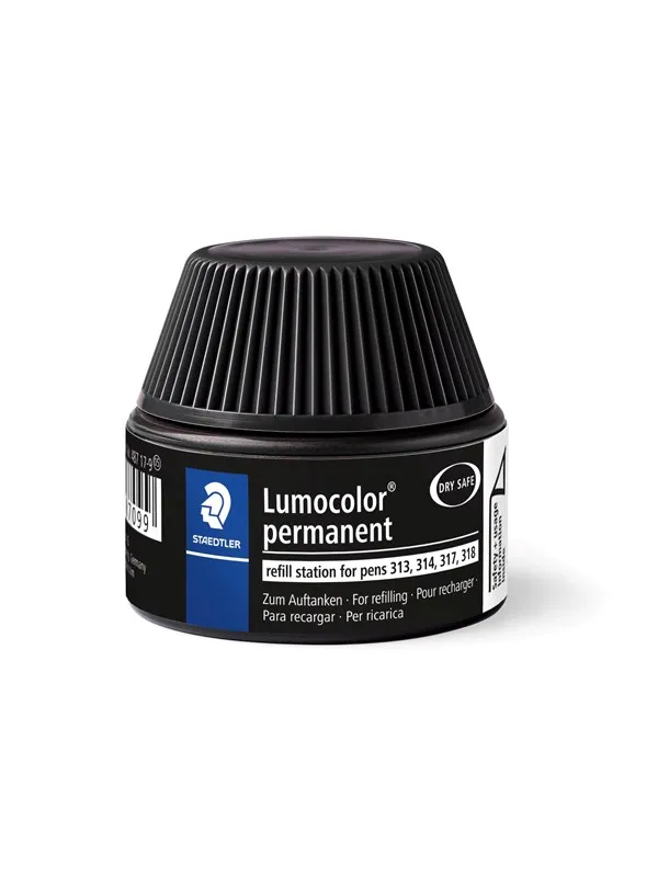 Staedtler Refill ink Lumocolor perman. Black 4 pcs.