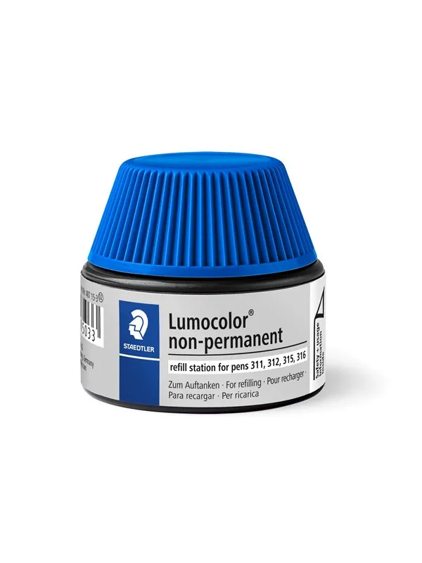 Staedtler Refill ink Lumocolor non-perm. 4 pcs Blue