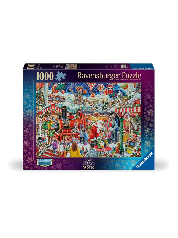 Ravensburger Christmas No29: Santa's Steam Train Grotto , 1000pc