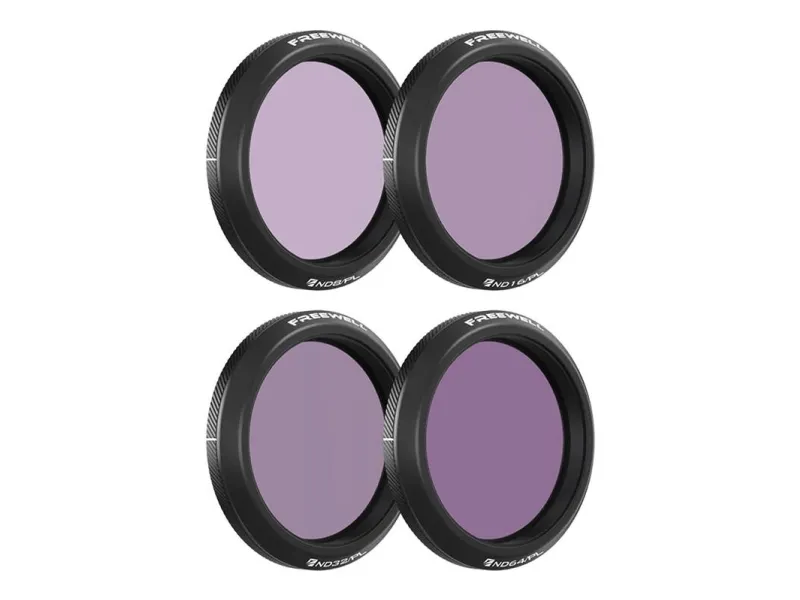 Freewell set of 4 ND/PL filters for DJI Osmo Action 5 Pro