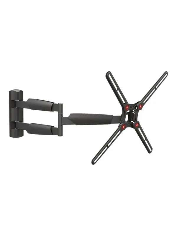Barkan BM343XL mounting kit - full-motion - for LCD display/ curved LCD display - black - Max 36.2 kg - recommended for 65"
