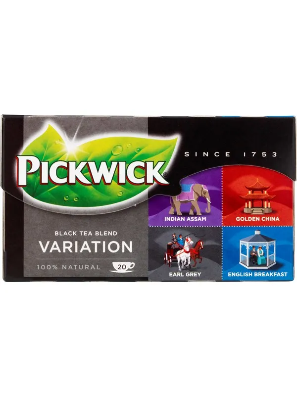 Pickwick Black Tea Variants - 4 flavors