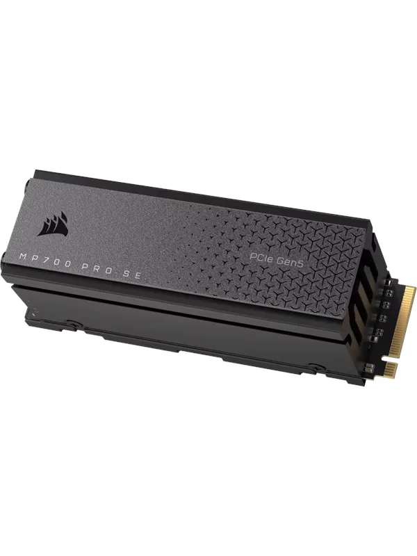 Corsair MP700 Pro SE SSD - 2TB - Aktiv kjøling - M.2 2280 - PCIe 5.0