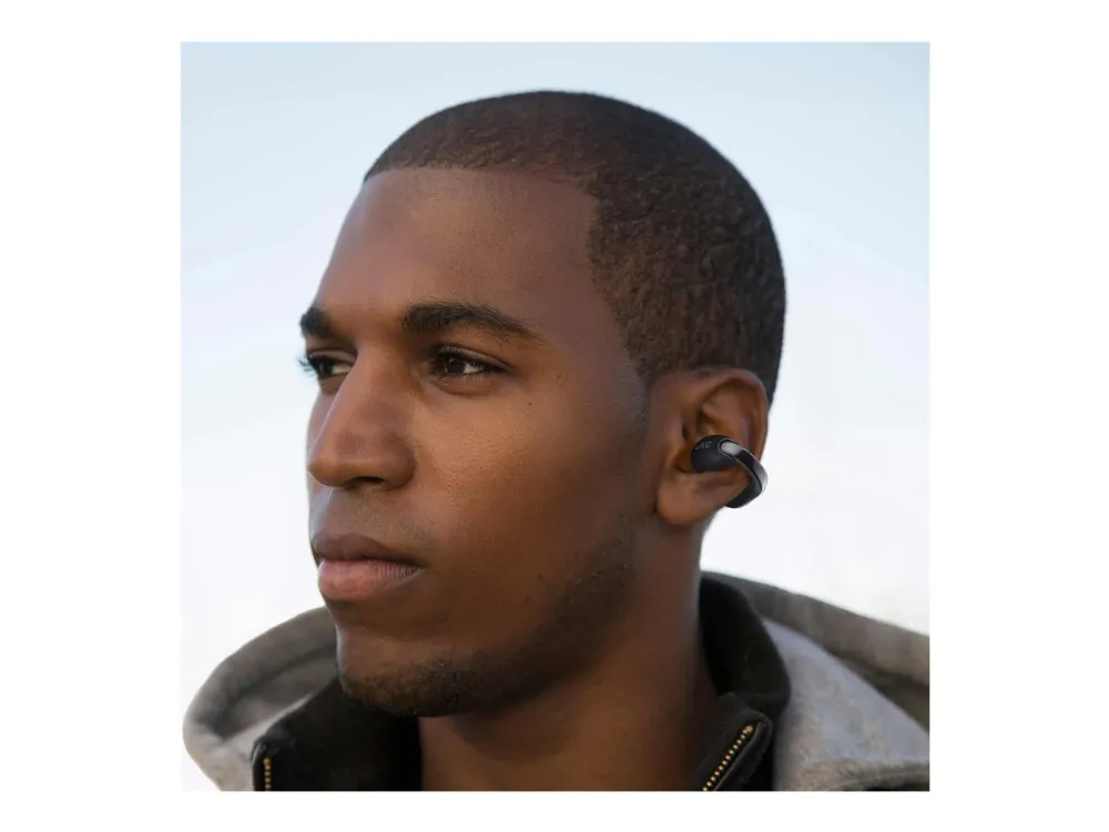 JVC Open Ear Nearphone True Wireless Headphones - Black
