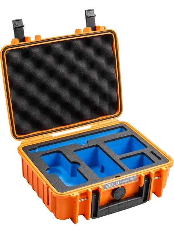 B&W International Case Type 1000 for Insta360 X4 (orange)
