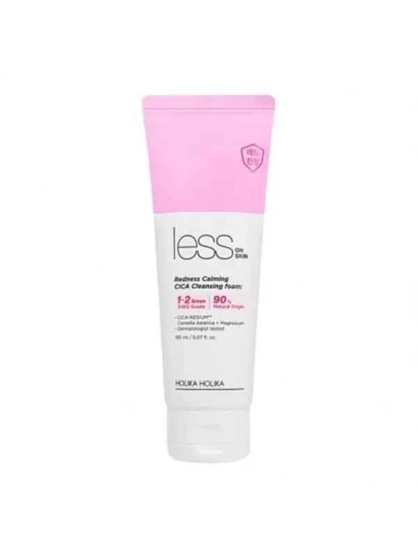 Holika Holika - Less on Skin Redness Calming CICA Cleansing Foam 150ml