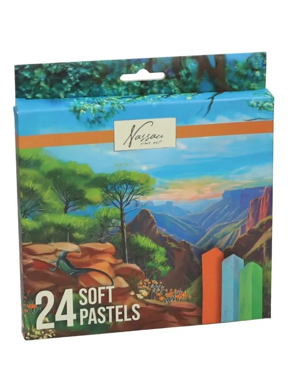 Creative Craft Group Oil pastel box of 24 colors