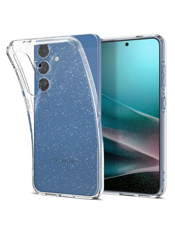Spigen Liquid Crystal Glitter - crystal quartz - Samsung Galaxy S25