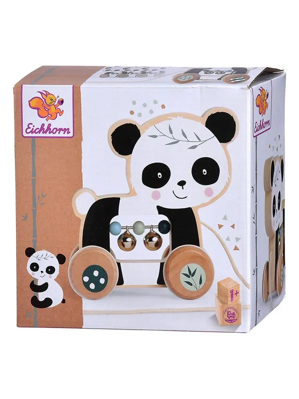 Eichhorn - Wooden Pull Animal Panda