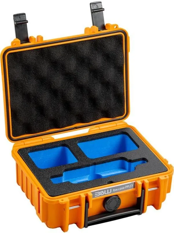 B&W International Case Type 500 for Insta360 X3 (orange)