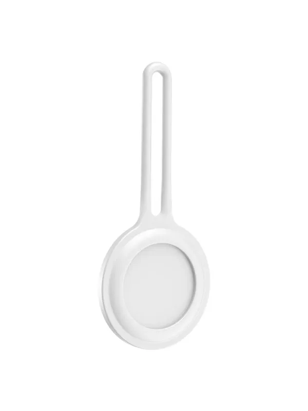 Lippa Holder with Strap for AirTag and Smart Finder - White