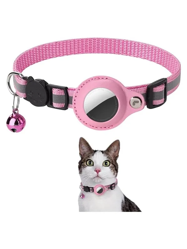 Lippa Collar for Cats and Dogs - For AirTag and Smart Finder - 22-32 cm
