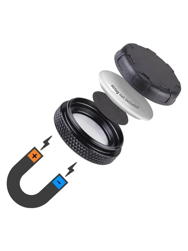 Lippa Magnetic Holder for AirTag and Smart Finder - Secure and Flexible