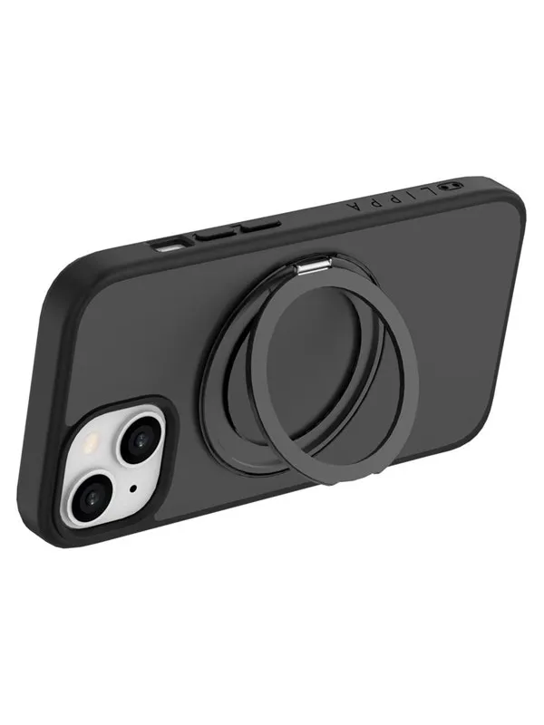 Lippa MagSafe 360 rotating iPhone 15 Cover Black