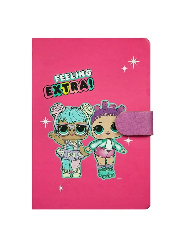 L.O.L. Surprise! Notebook with Magnetic Closure