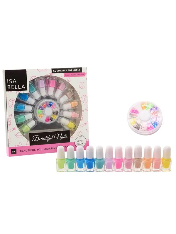 Johntoy - Isabella Nail Polish Set 12pcs.