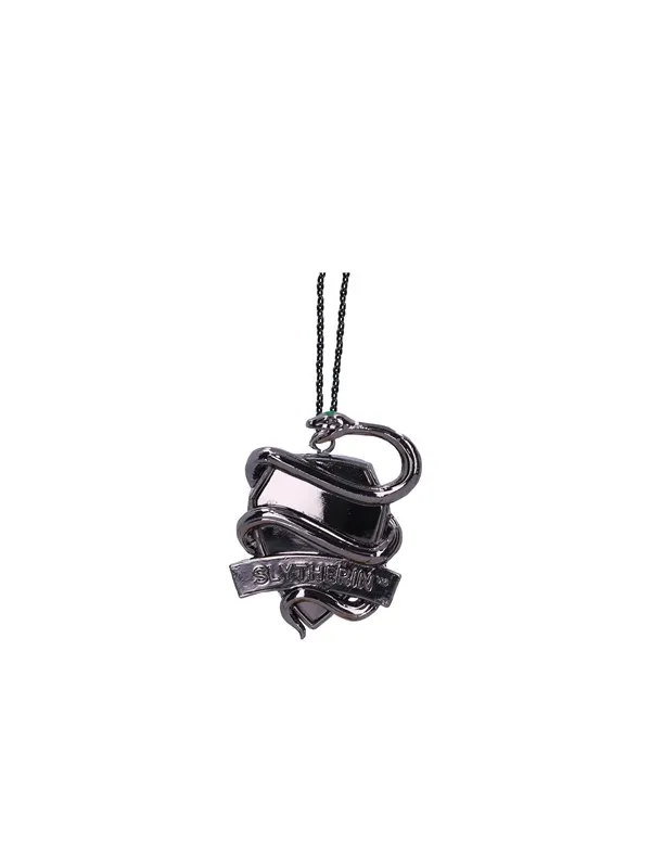 Nemesis Now - Harry Potter Slytherin Crest (Silver) julepynt