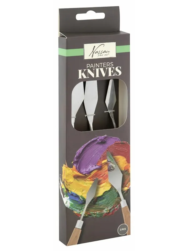 Creative Craft Group Palett knives for painting gift box m.3pcs