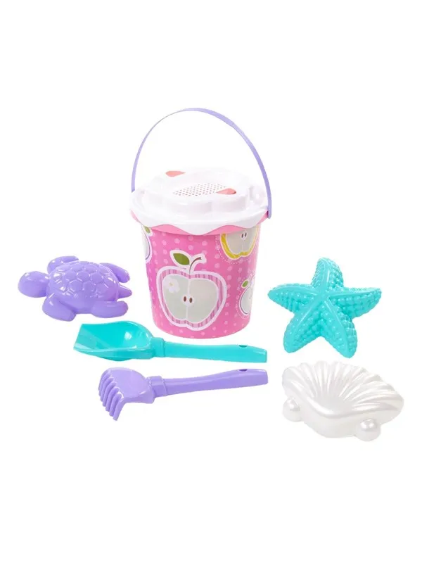 Cavallino Toys - Cavallino XL Bucket Set Pink 7 pcs.