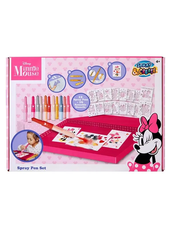 Canenco - Minnie Mouse Blow Pens Deluxe Set