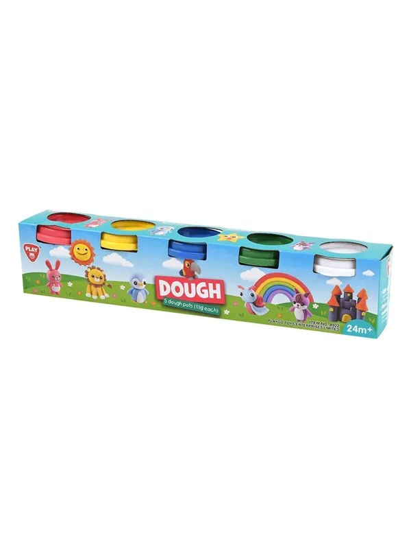 PLAY - Clay Set 5 Colors 4x56gram