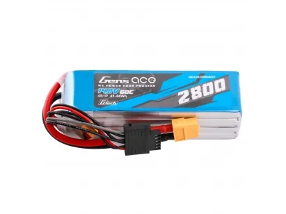 Gens ace &Tattu G-Tech Soaring 2800mAh 14.8V 60C 4S1P LiPo XT60