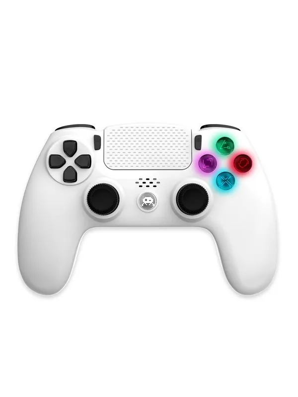 Trade Invaders PS4 Controller - White - Wireless Controller - Sony PlayStation 4