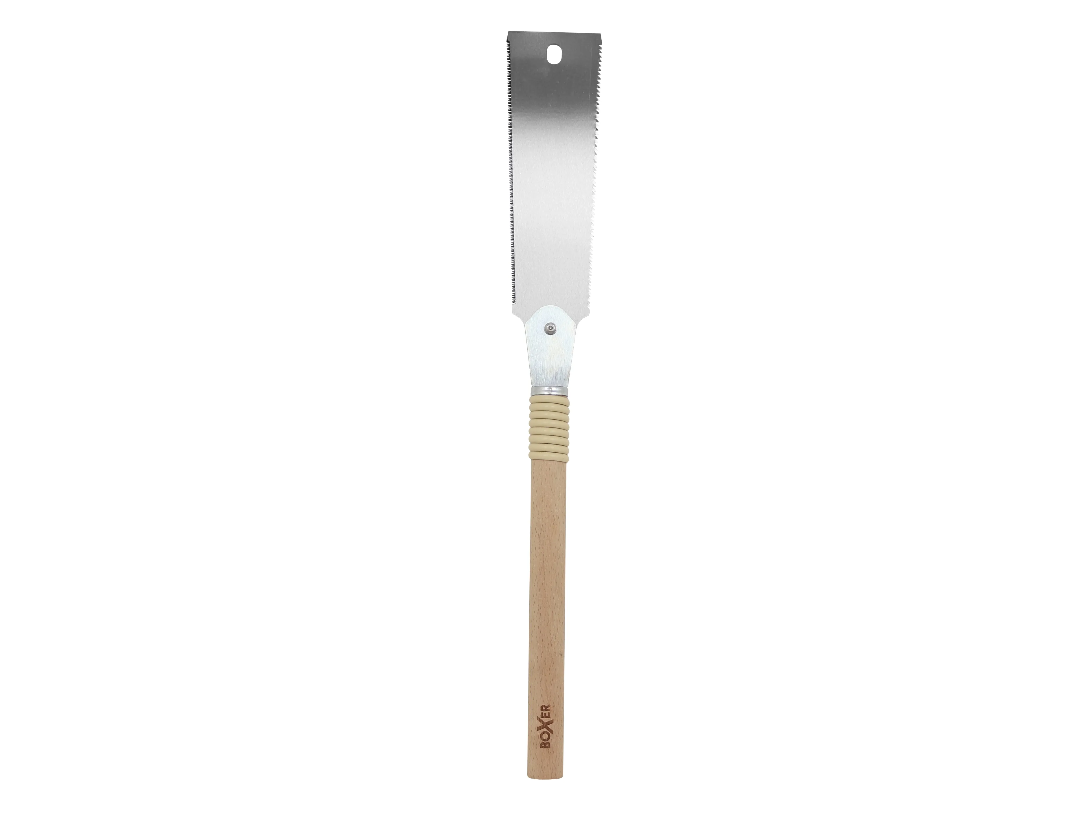 Boxer Japanese saw with SK5 steel blade and wooden handle