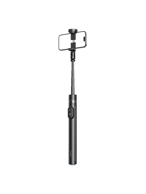 Wozinsky Selfie stick  WRZP1 with automatically extendable legs tripod function 1.7m - black