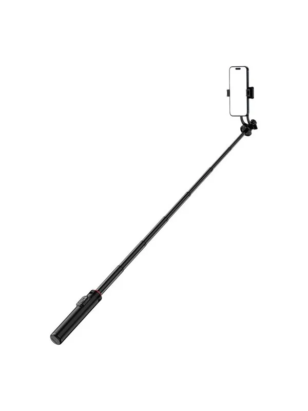 Wozinsky Selfie stick WC1Y2S 1.3m aluminum alloy telescopic tripod with phone holder - black