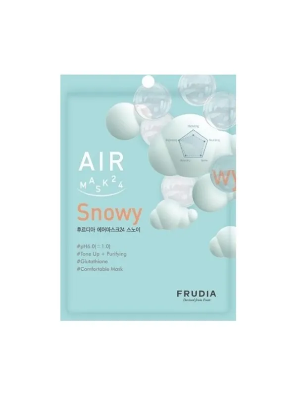 Frudia Air 24 Snowy Brightening Sheet Mask - 25â¯ml
