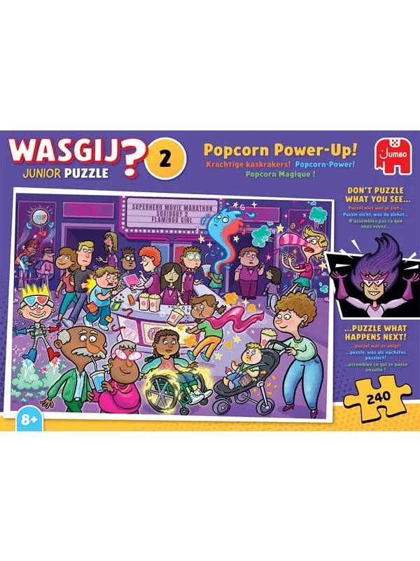 Wasgij Junior PopCorn Power-up (240)