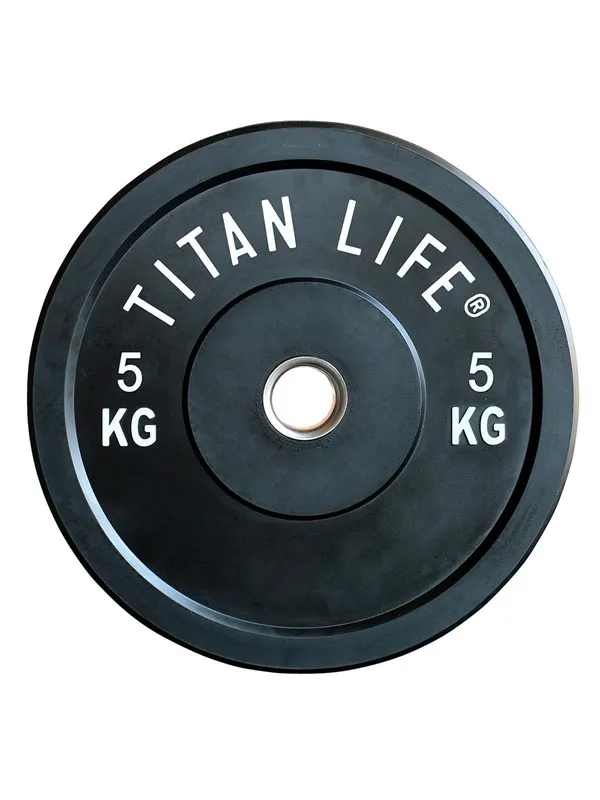 TITAN LIFE PRO Bumper Plate Rubber 5 kg