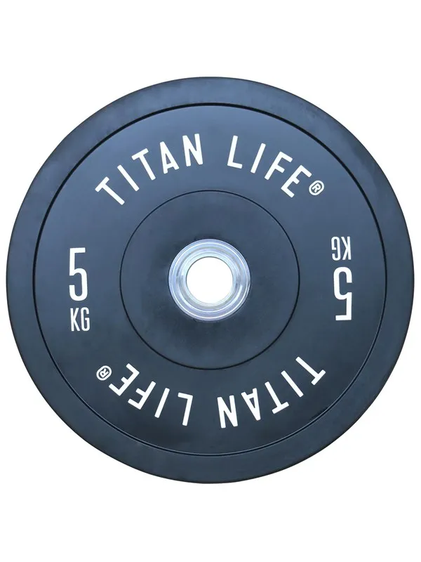 TITAN LIFE PRO Bumper Plates Elite 5 kg