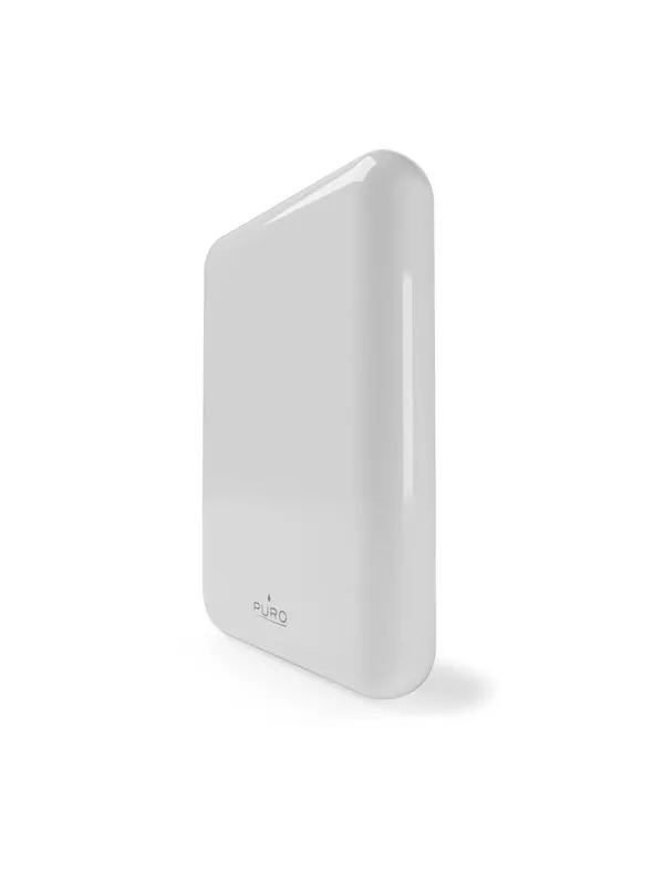 Puro Power Mag 5000mAh 20W Power Delivery USB-C - White Nødlader - Hvit - 5000 mAh