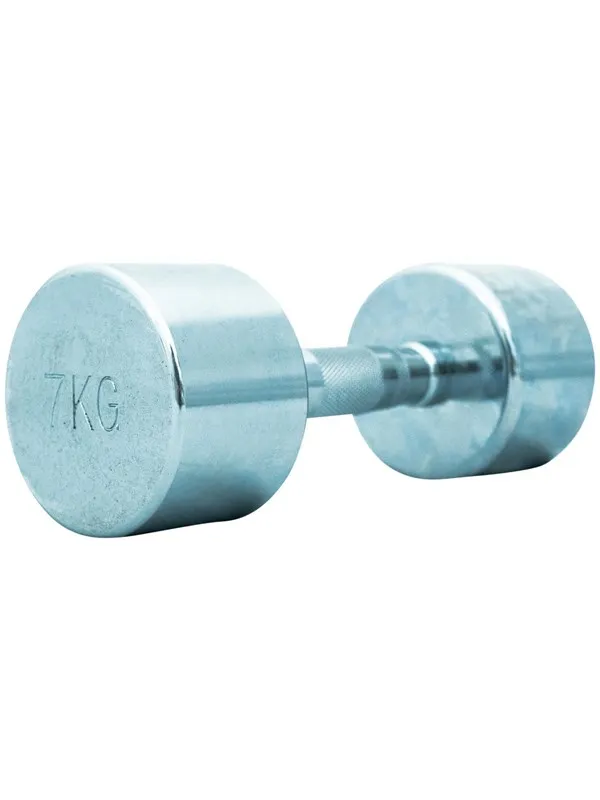 TITAN LIFE PRO Chrome Dumbbell 7 kg