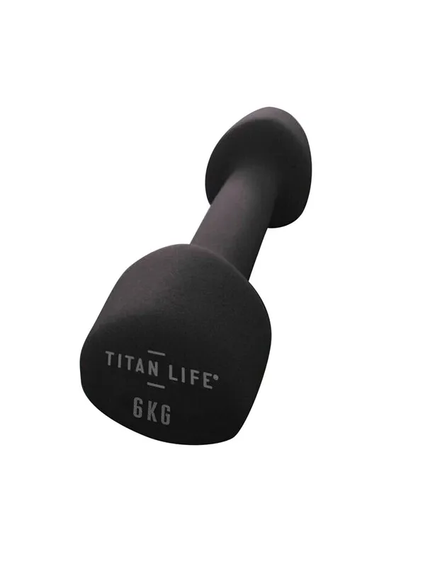 TITAN LIFE PRO Dumbbell Aerobic 6 kg Vinyl