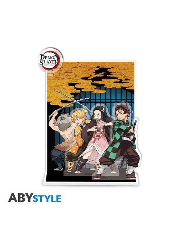 ABYstyle - Demon Slayer - Acryl Diorama (Group) - Bilde