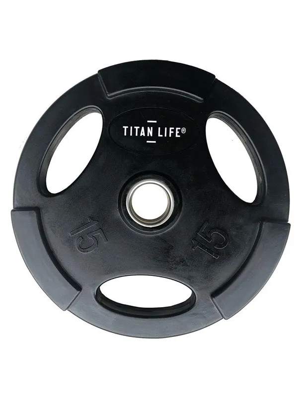 TITAN LIFE Weight Disc 15 kg Rubber