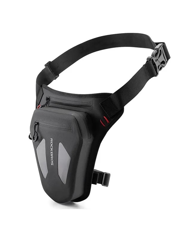 Rockbros Motorcycle Bag for Leg Thigh Waist Shoulder - Black