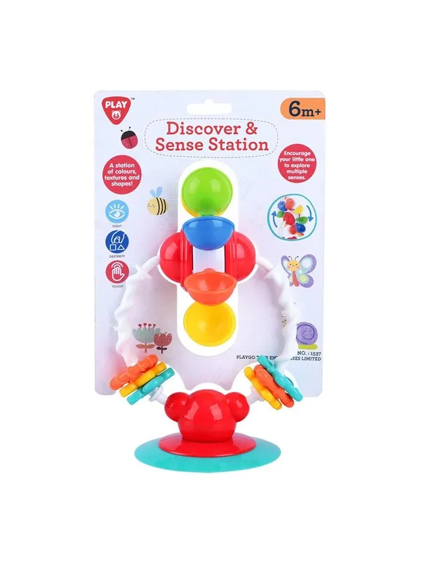 PLAY go Baby Toy Discover and Feel with Suction Cup