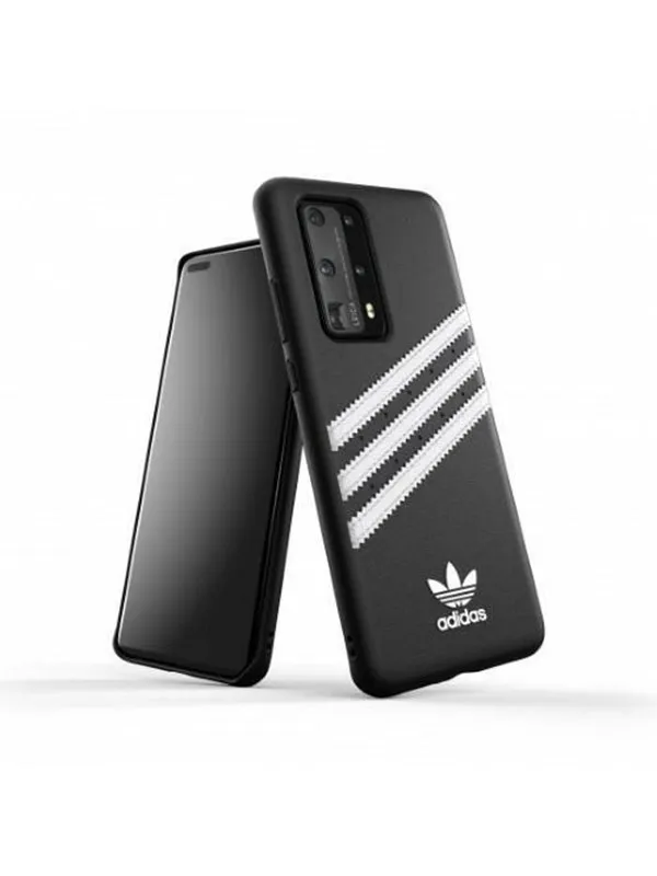 Adidas OR Moulded PU Case for Huawei P40 - Black & White