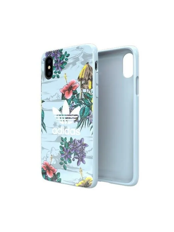 Adidas OR SnapCase Floral Case for iPhone X / Xs - Grey