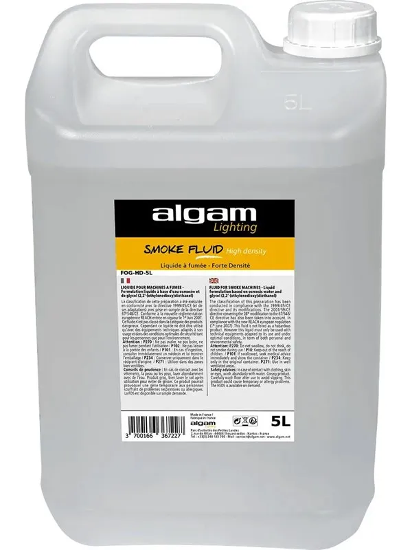 Algam Lighting 5 liter røykvæske - høy tetthet