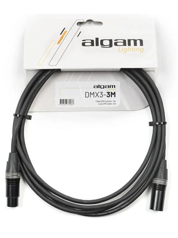 Algam Lighting DMX 3 Pin - 3 m.