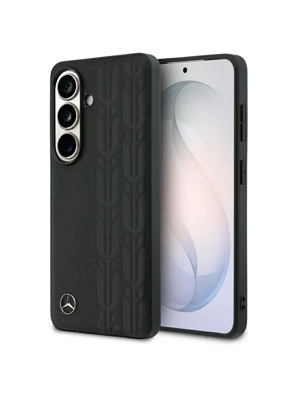Mercedes Laurel Leaves MagSafe Case for Samsung Galaxy S26 - Black
