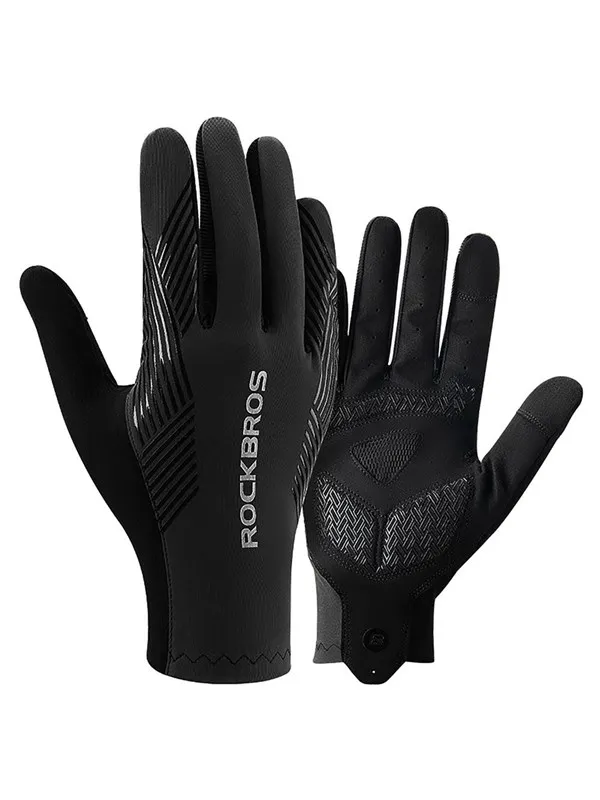 Rockbros cycling gloves spring/summer/autumn full size: XL - black