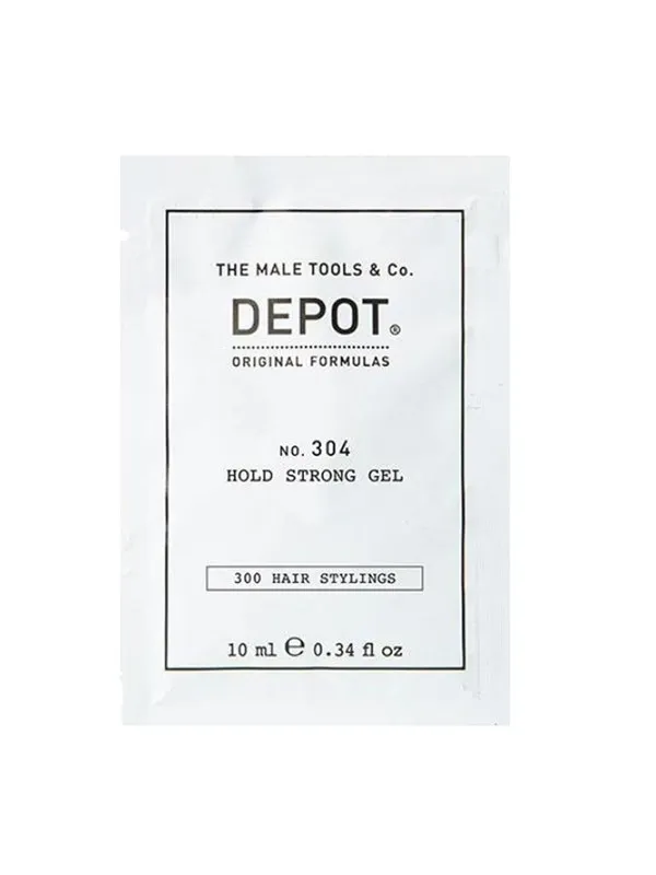 Depot No. 304 Hair Styling Gel 10 ml.- Strong Hold